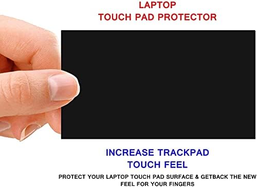 Protetor de trackpad premium do Ecomaholics para ASUS Gaming TUF A17 Laptop, Touch Black Touch Pad Anti Scratch Anti -impressão