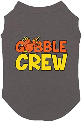 Gobble Crew - camisa de cachorro de Ação de Graças da Turquia