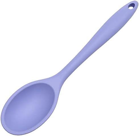 Chef Craft Premium Silicone Basting Spoon, 11 polegadas, azul pastel