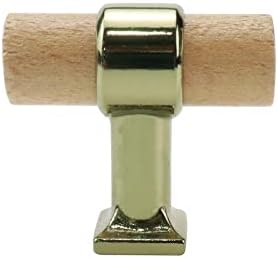 BitRay Wood Dravet Knob Natural Tone Tone Cabinet Handles