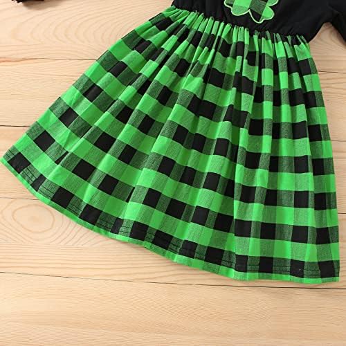 Crianças Criança bebê meninas St. Patrick vestido roupas