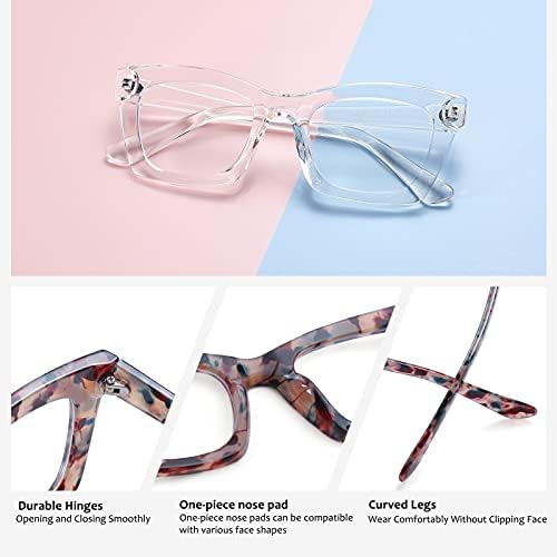 Óculos de bloqueio de luz azul nulooq filtro ray azul game game para homens homens TR90 quadros de óculos quadrados