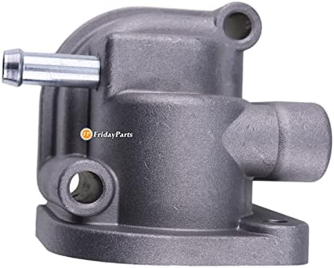 FridayParts ThermoStat Housing 32A46-00010 32A4600010 Compatível para Mitsubishi Engine S4S S6S Forklift FD25
