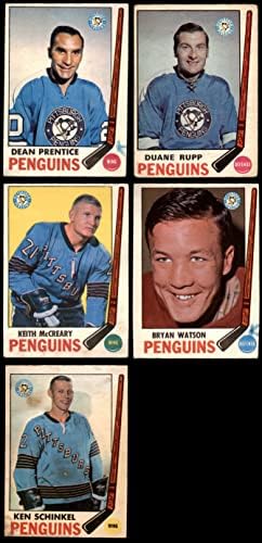 1969-70 O-PEE-CHEE PITTSBURGH PENGUINS Set Pittsburgh Penguins GD+ Penguins