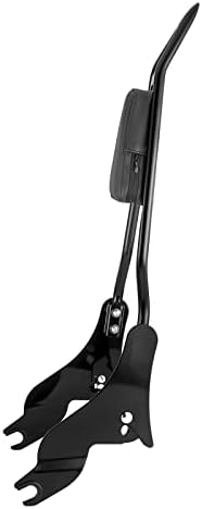 MOFUN SHART STILO Sissy Bar Sissy Backrest de passageiros destacáveis ​​para 2009-2023 Harley Touring Street Glide