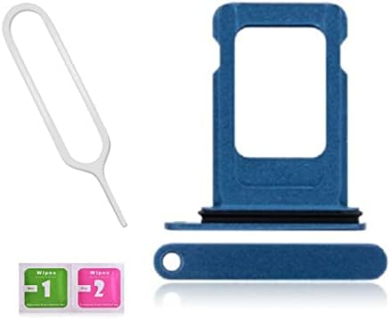 Lnonls Dual SIM Cartão da bandeja do slot Slot Substituição para iPhone 13 6,1 polegadas com anel de borracha à prova d'água
