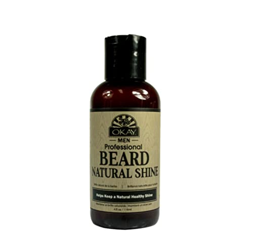 Ok Men Beard Shine Natural 4oz / 118ml