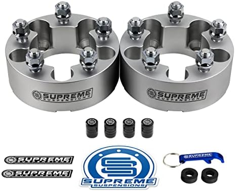 Suspensões supremas - kit de espaçadores de rodas de 1 para 1983-2012 Ford Ranger 2WD 4WD - BP: 5x4.5 / CB: 87,1mm