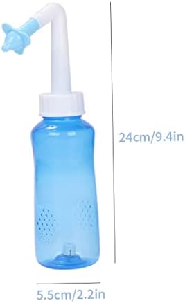 Kit de enxágue sinusal, seio de enxágüe de enxágüe de enxágüe de enxágüe de lavagem de nariz de lavagem com pressão nasal