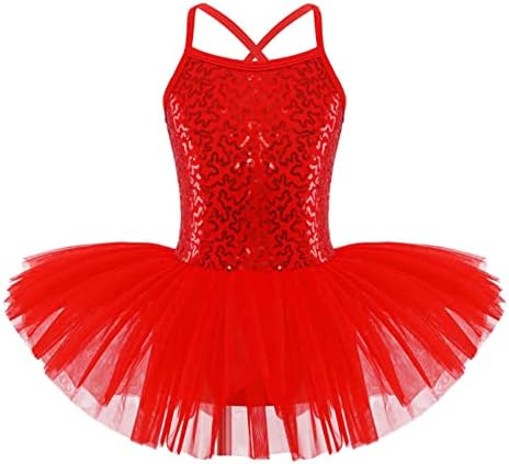 Inzzoy Kids Girl's Firl's Ballet Dress Dress Gymnastics Letard For Girls Dance Skining Dress Roup