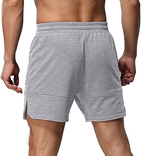 Aimeilgot Mens shorts Casual Casual Cintura Athletic Gym Summer Summer Shorts com bolsos