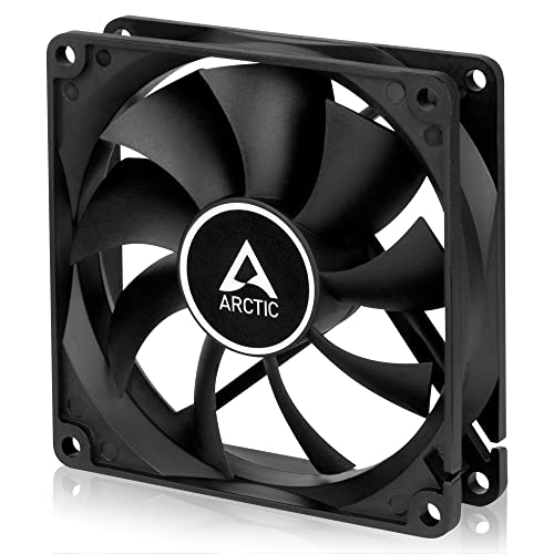 Ártico F9 Silent - 92 mm de estojo, motor muito silencioso, computador, quase inaudível, push- ou pull configuração, velocidade