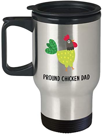 Amante de frango Viagem caneca melhor engraçado exclusivo galo de café xícara de chá perfeita para homens mulheres apagar frango