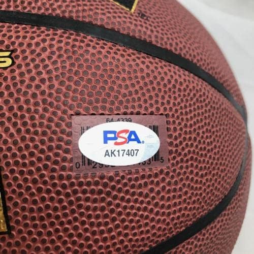 Devon Dotson assinou Spalding Basketball PSA/DNA Chicago Bulls autografado - Basquete autografado