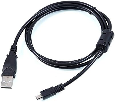 MAXllTO Cabo USB para câmera Sanyo XACTI VPC-CG20 E/X CG20GX CG20PX, Extra Long 5ft 2in1 USB Data Sync-Charging Cable Work para