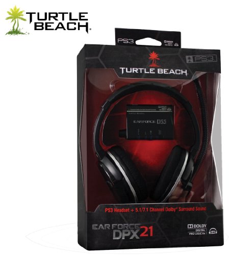 Turtle Beach - Ear Force Dpx21 Gaming Headset - Dolby Surround Sound - PS3, X360