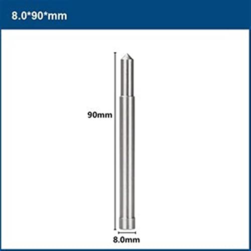 Pino anular de broca 6,35 mm de 8 mm de haste longa e longa ferramenta de perfuração de aço 1pcs