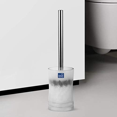 escova de vaso sanitário hanxiaoyishop brecha de suporte de alça longa com escova de vaso sanitário de base de banheiro