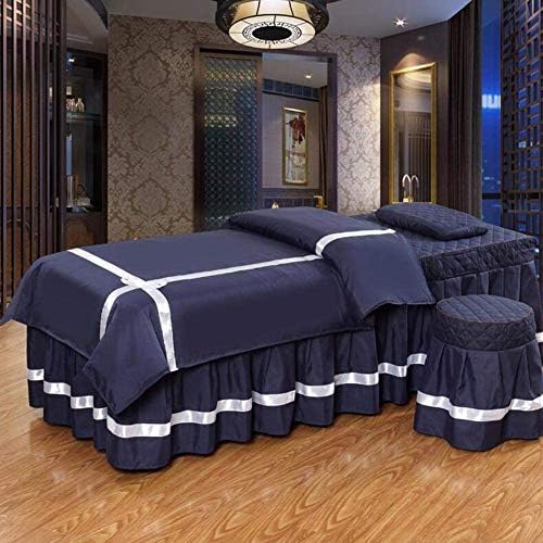 Zhuan Massage Sheet Sheets com Resto Resto Hole Massage Salia Tampa da cama de cama Salia de mesa para salão de beleza -G 60x175cm