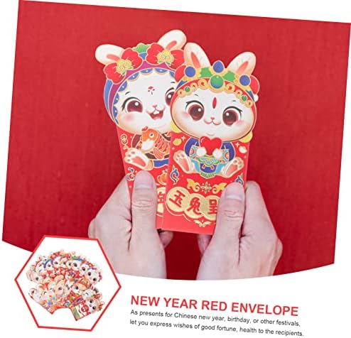 Yardwe 2023 Red Envelope Chinese Gifts De Pocketbook Cartoon Red Pacotes Cerimônia Pacote Lucky Money Envelope