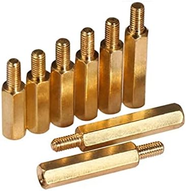 M2 M2.5 M3 M4 Pilares de bronze Staneff Circuit Spacer PCB PABELA PARA PARA PARA PARA PARA CABEÇA DE CILINGER/HEXAGON - coluna