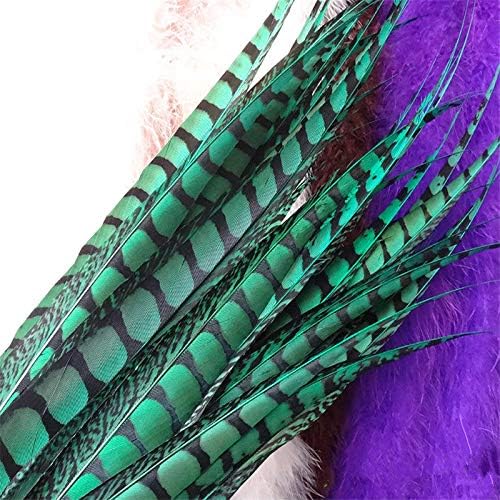 Zamihalaa-50pcs 32-36 polegadas/80-90cm Lady Pheasant Tail Feathers para artesanato DIY Decor de carnaval Decorações de casamento