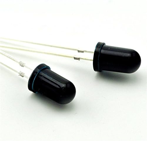 50pcs 3mm IR 940NM REDOND REDOW RECONHECIMENTO RECEBERNO PHOTODIODES Diodo