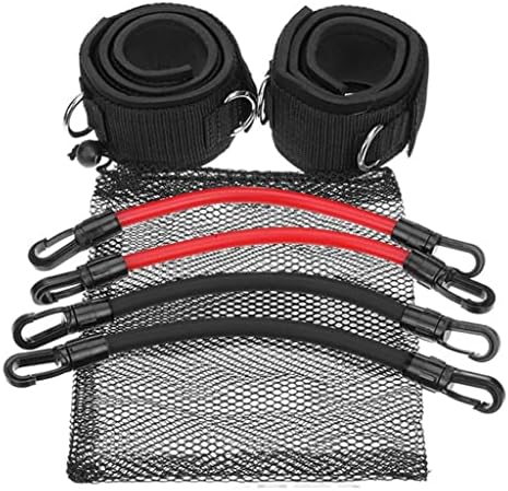 LLly Banda de resistência Conjunto de faixas dinâmicas Treinamento de velocidade de borracha Esporte Elastic Band for Fitness Workout