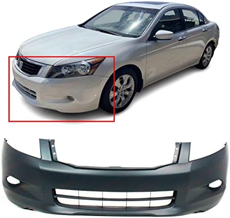 Tampa do pára-choque dianteiro FitParts Compatível com 2008 2009 2010 Honda Accord V6 ex-L ex sedan 08-10. Novo, preparado e pronto