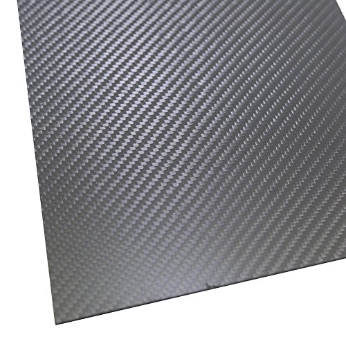Shina 1pc 1.5x200x300mm 3k folha de painel de placa de fibra de carbono 1,5 mm de espessura mate superfície
