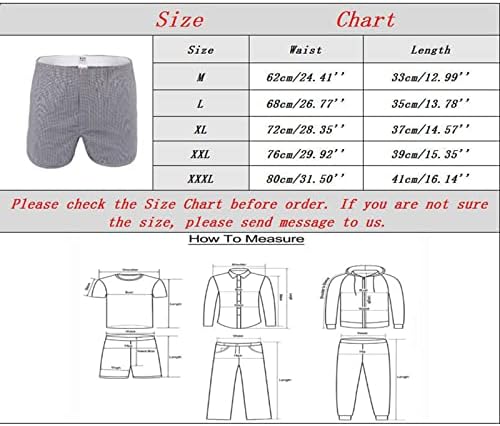 Roupa íntima de tronco masculino Algodão de algodão solto shorts soltos shorts de cintura média pm pijamas masculino masculino