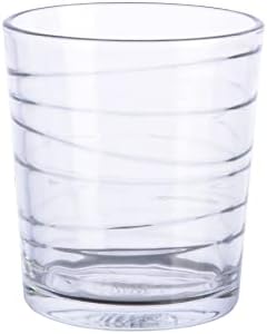 Gibson Home Rockaway Glassware Conjunto de 16 onças e 13,5 onças de DoF, Swirl