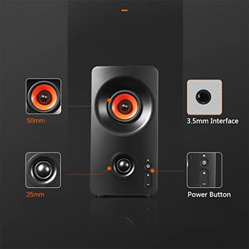 LXXSH Speaker 2.0 Estéreo Multimedia Computer Desktop Alto