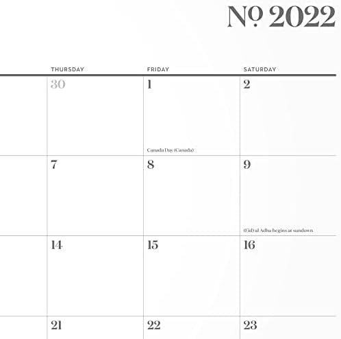 Cambridge 2022-2023 Calendário de mesa, almofada mensal de mesa acadêmica, 21-3/4 x 17, padrão, estilo de trabalho