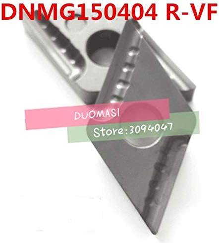 Blade de cerâmica FINCOS 10PCS DNMG150404 R-VF / DNMG150404 RS-S METAL CERAMICA, processando alto grau de acabamento,