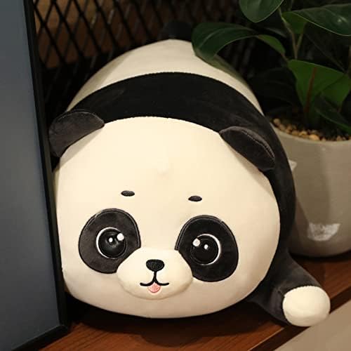 16 polegadas de pelúcia panda panda de pelúcia abraçando travesseiro adormecido com um travesseiro de panda para
