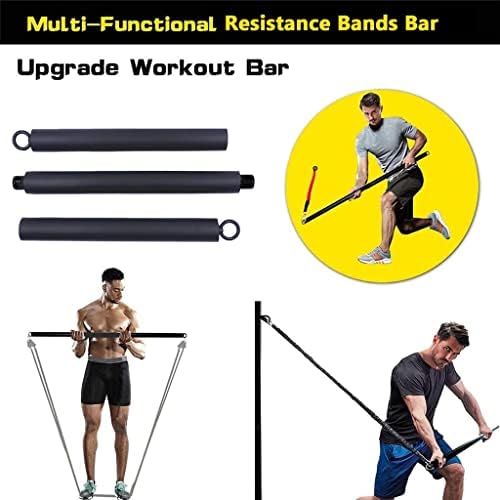 Bandas de resistência a Sawqf 200lb definidas com ginásio em casa Pilates Multifunction for Muscle Fitness Exercício de treino