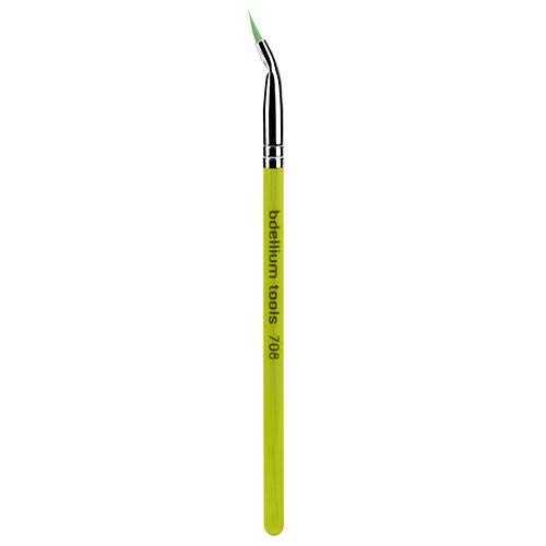 Bdellium Tools Makeup Professional Green Bambu Series Brush - delineador dobrado 708