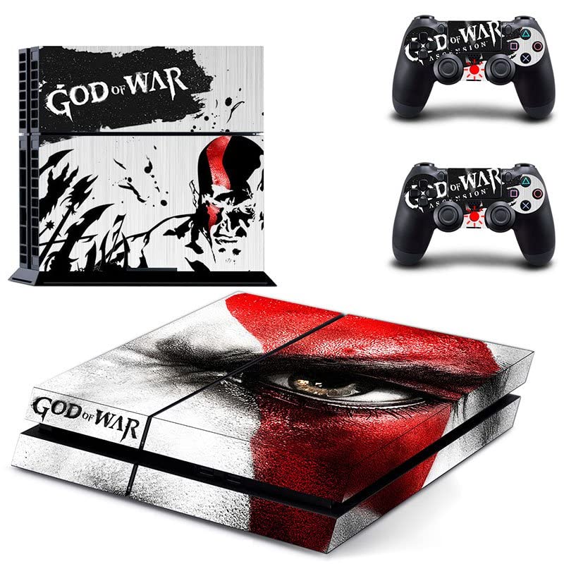 Para PS4 Normal - Game God The Best Of War PS4 - PS5 Skin Console & Controllers, Skin Vinyl para PlayStation New Duc -142