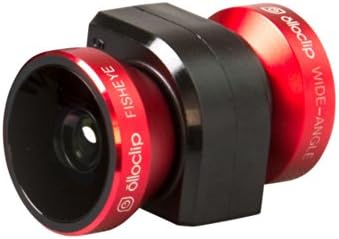 Solução de lente de Olloclip 4 em 1 para iPhone 5-RED