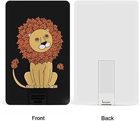 FLAY FELE Lion USB Drive Flash Drive Design USB Flash Drive personalizado Memory Stick Tecla 64G