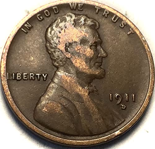 1911 D Lincoln Wheat Cent Penny Seller