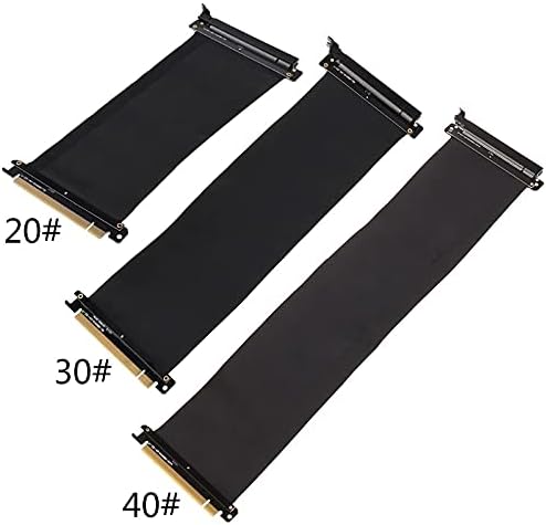 Conectores Cards de gráficos de alta velocidade PC PCI Express Conector Riser PCI -E x16 3.0 Adaptador de porta de expansão flexível