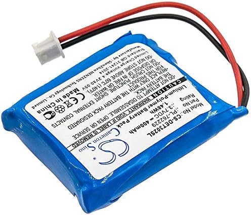 Bateria de substituição para o Receptor Educador ET-300-L ET-300Receiver ET-300TRANSMITTER ET-300TSRECEIVER ET-300TSTRANSMITTER