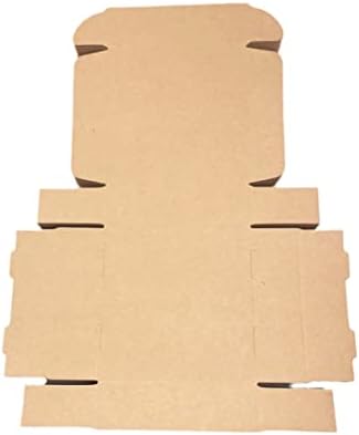 20 PCS Papel Kraft Brown Kraft Small Gifts Packaging Box Carton Paperboard Party Festa de embalagem DIY Caixa