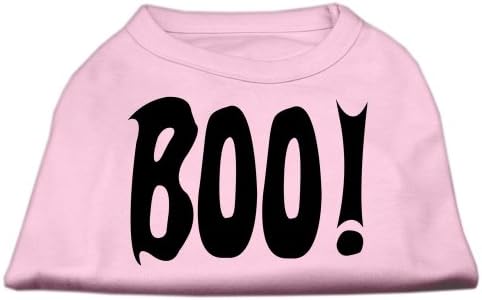 Mirage Pet Products Boo! Camisetas de tela de tela rosa claro xxl