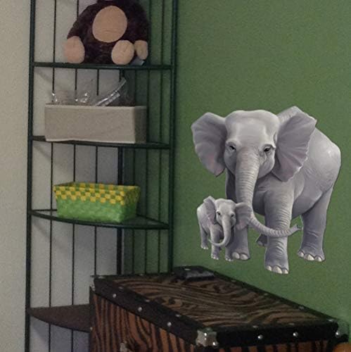 Decalques de parede de animais da selva para crianças salas safari decoração ideia leão gorilla coala panda vinil adesivos
