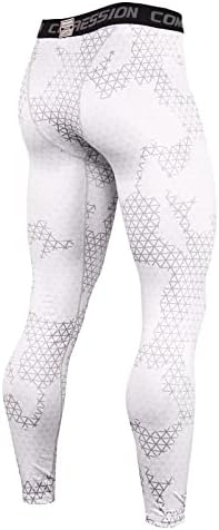 Tights de corrida masculina Leggings Camuflagem de ioga impressa Calças de ciclismo atlético