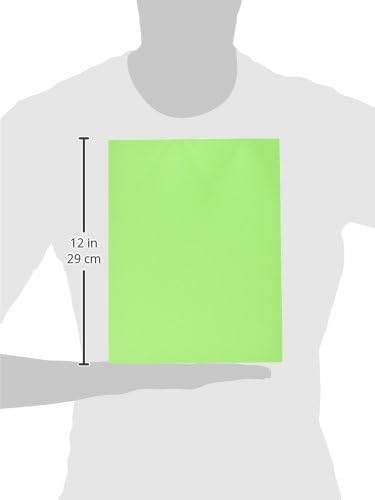 Neenah Paper 21811 Cardstock colorido Astrobrighs, 8,5 ”x 11”, 65 lb/176 gsm, verde martiano, 250 folhas