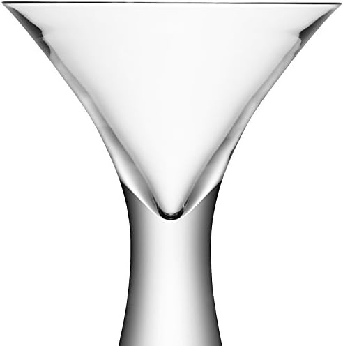 LSA International Moya Martini Glass, 10 FL. oz., claro